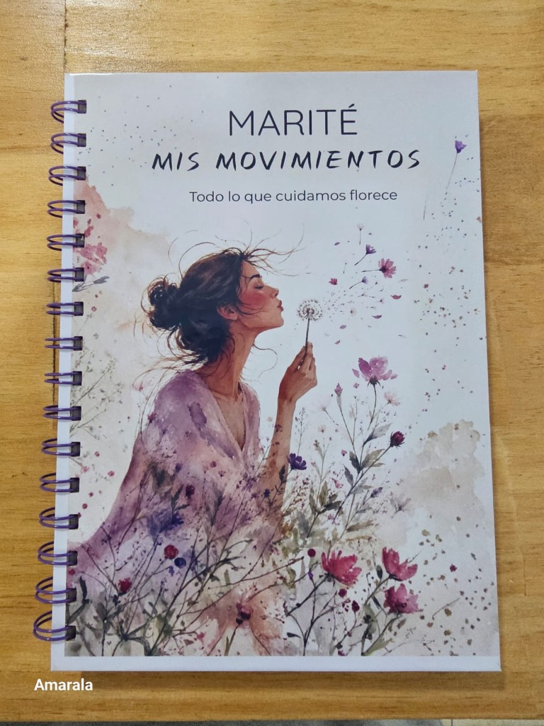 Libreta personalizada Marité
